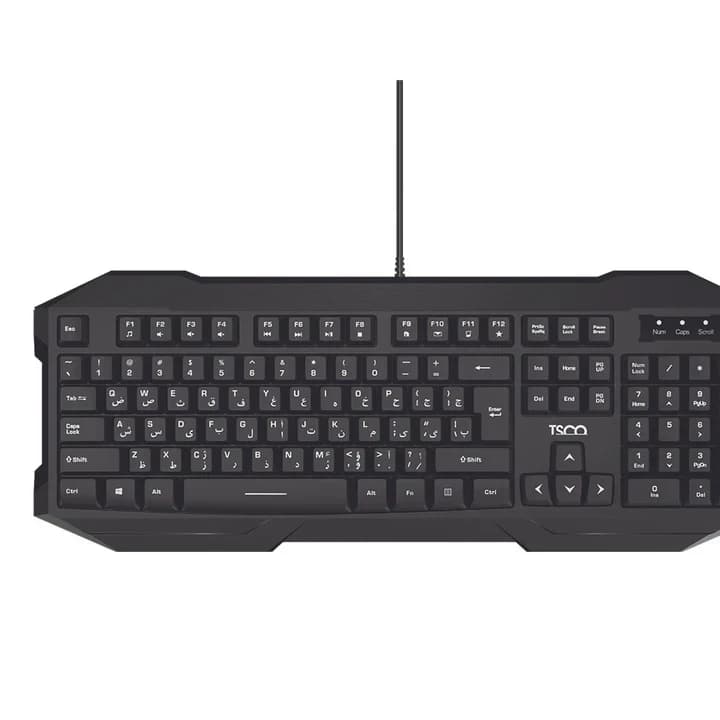 کیبورد تسکو مدل TK 8041 از فروشگاه کامپیوتر صبا — تصویر ۲
