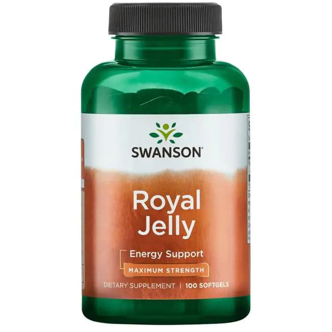 سافت ژل رویال ژلی Swanson Royal Jelly 333.33mg سوانسون (100 عددی)