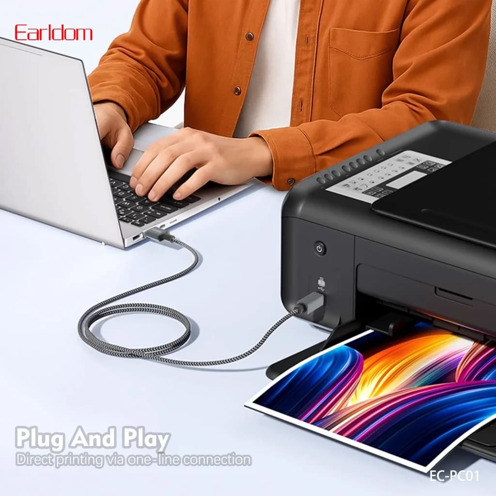 مشخصات ، و خرید پرینتر ارلدام (Earldom) مدل EC-PC01 - طول 1.5 متر- با روکش بافت مقاوم — تصویر ۸