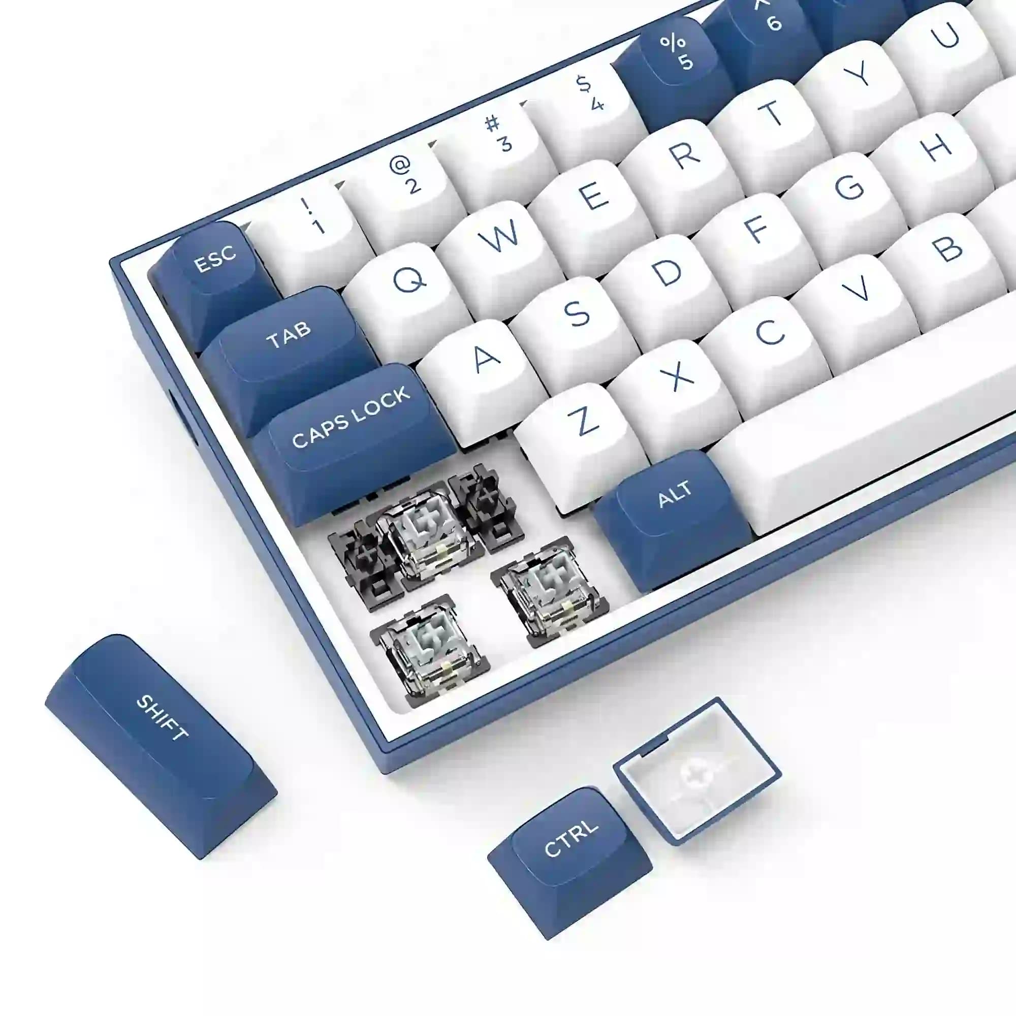 کیبورد مکانیکال گیمینگ بی سیم Redragon مدل ALCOR QMK K717 PRO — تصویر ۶