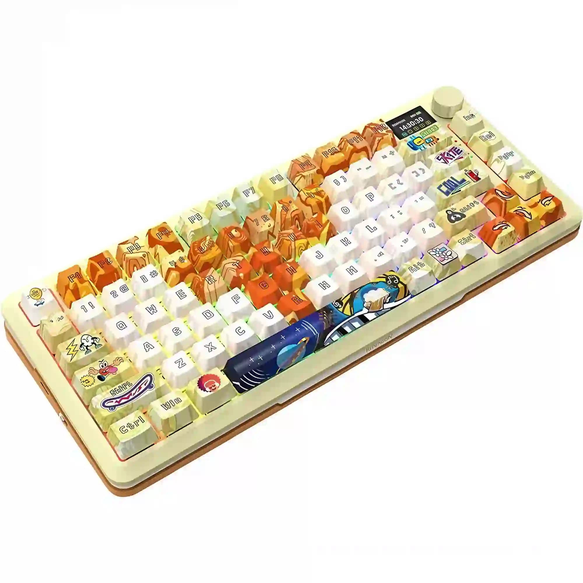 کیبورد مکانیکال گیمینگ بی سیم Redragon مدل FLEKACT K708 GF PRO RGB — تصویر ۳