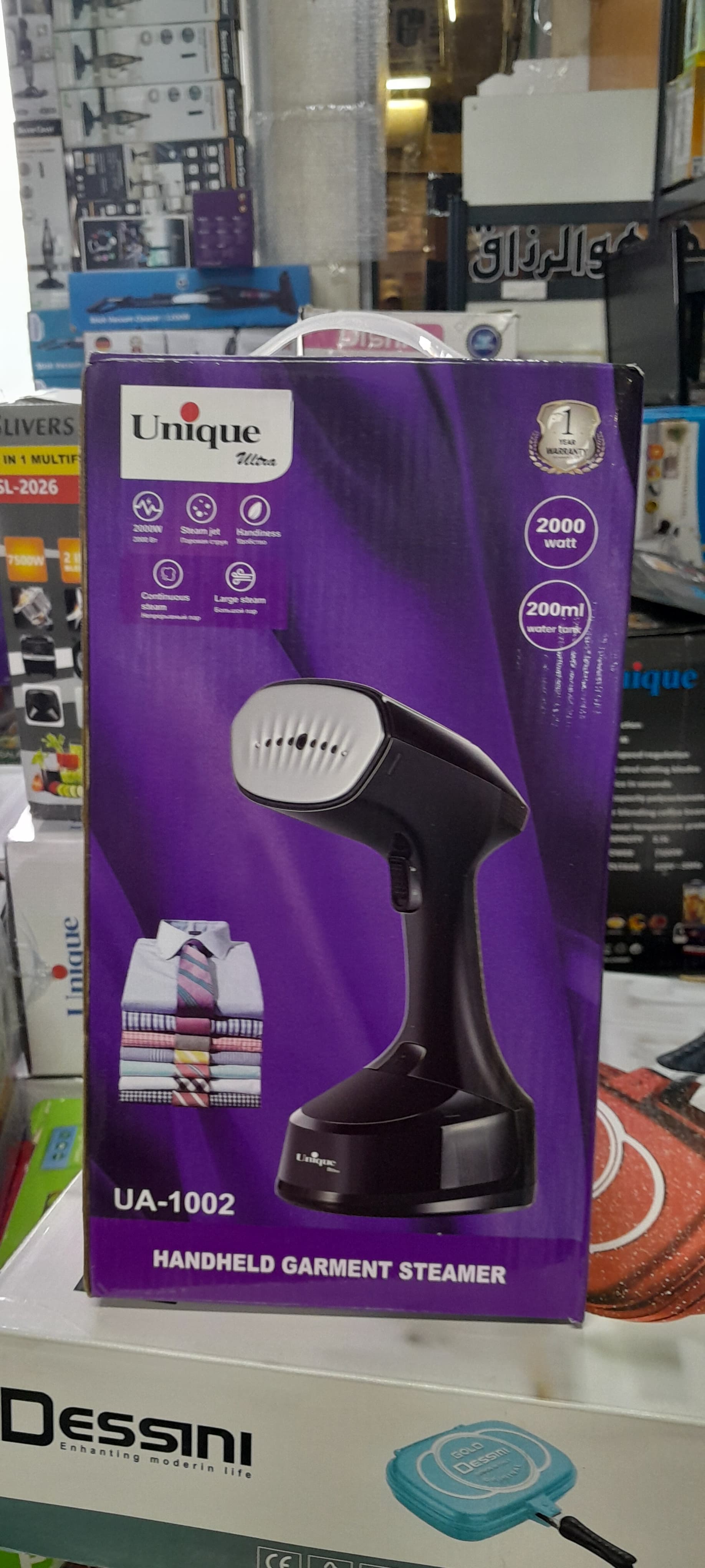 بخارگر دستی یونیک مدل UA-1002 — تصویر ۲