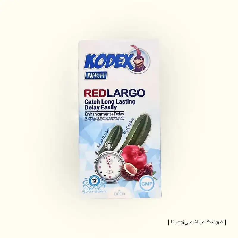 کاندوم کدکس بزرگ کننده و تاخیری Red Cactus - هیناکالا
