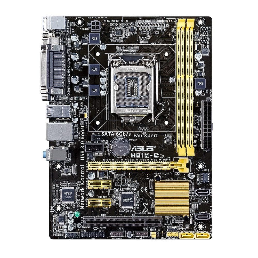 مادربرد ایسوس H81M-C DDR3 New آکبند