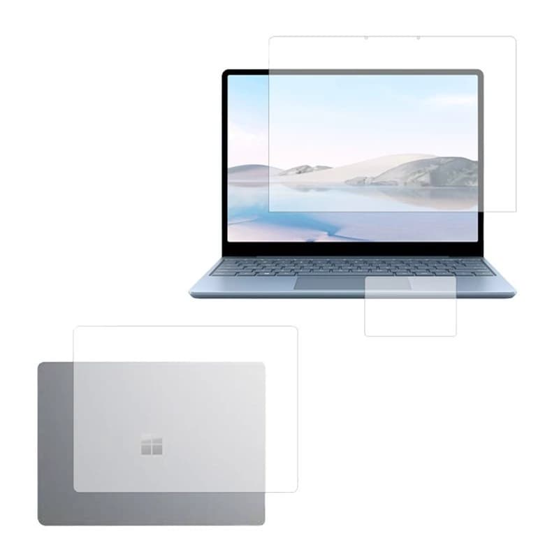 گلس محافظ صفحه نمایش و محافظ تاچ پدو برچسب پوششی لپ تاپ مایکروسافت Surface Go 1