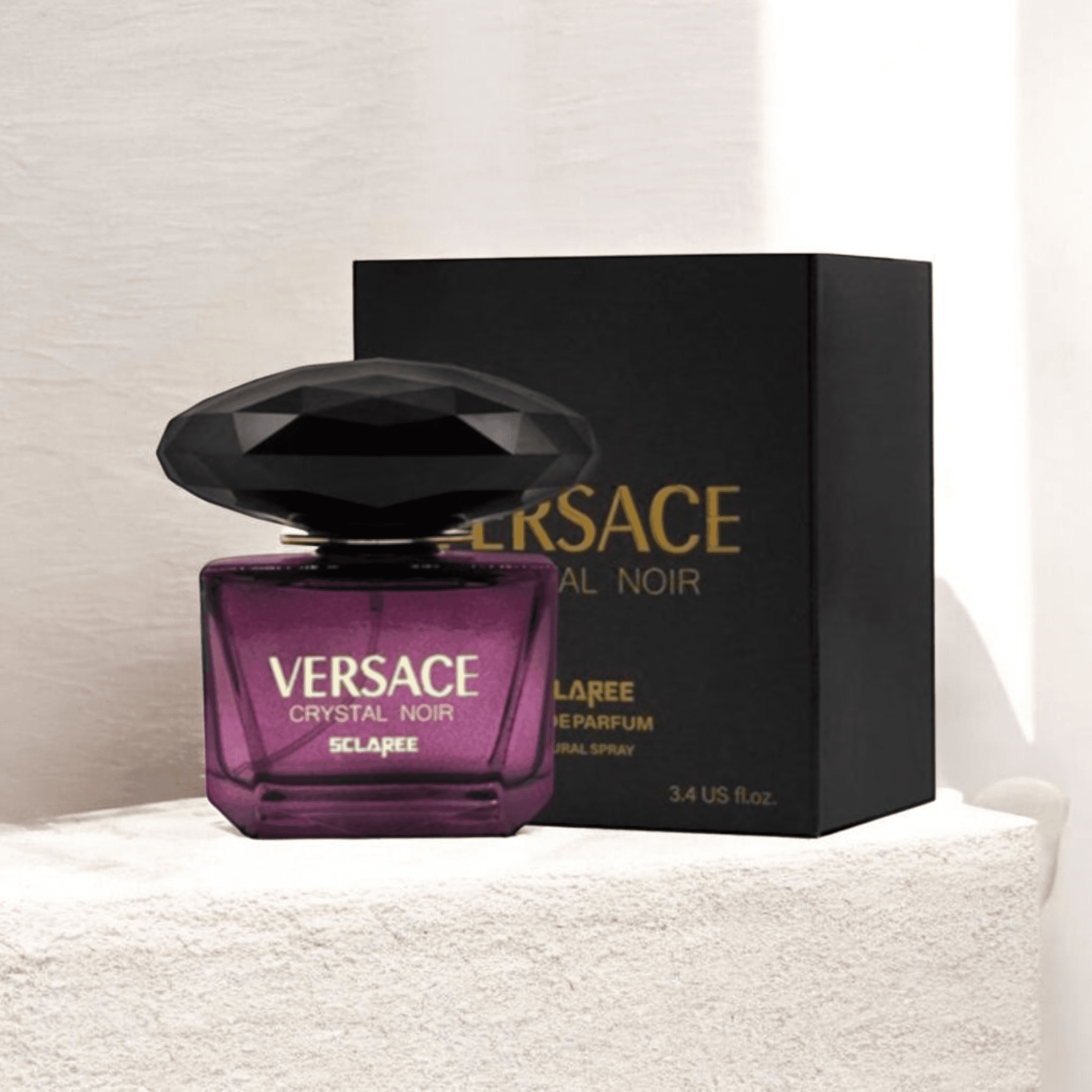 ادکلن جیبی زنانه اسکلاره مدل ورساچه کریستال نویر Versace Crystal Noir حجم 30 میلی لیتر
