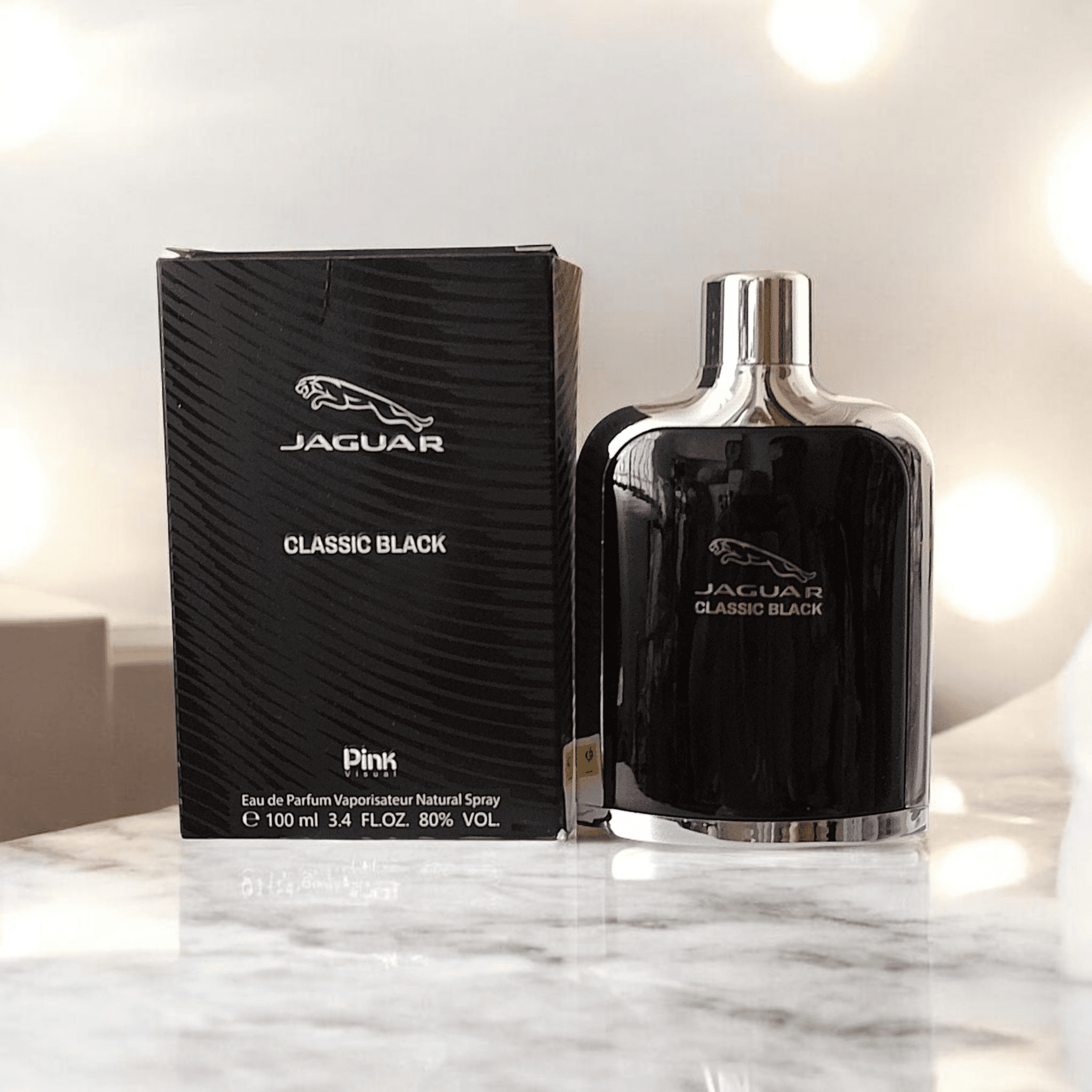 ادکلن مردانه اسکلاره مدل جگوار کلاسیک بلک Jaguar Classic Black حجم 100 میلی لیتر