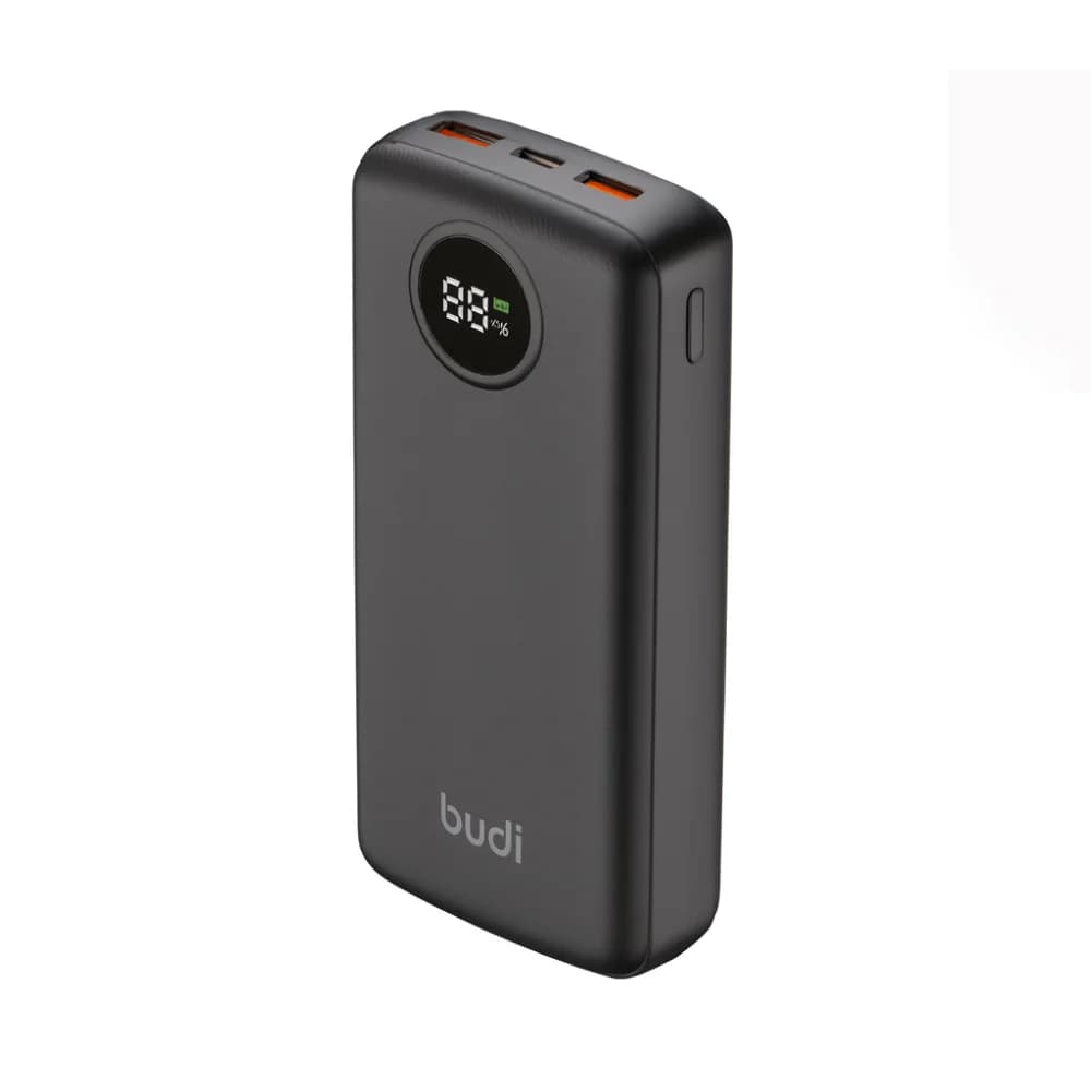 پاوربانک بودی PD و فست 20000mAh 22.5W با نمایشگر درصد شارژ و 3 پورت خروجی مدل PB820B2 با گارانتی 18 ماهه (6 ماه تعویض)