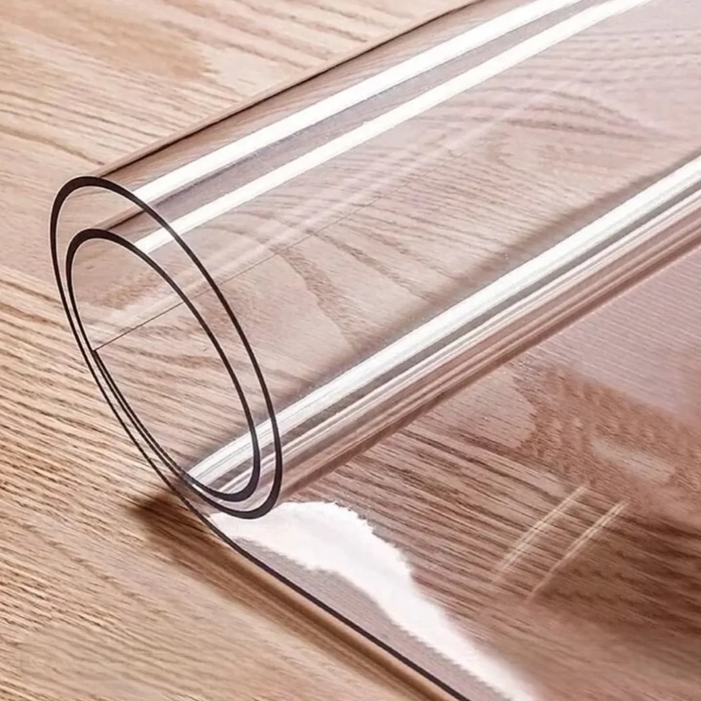 طلق رومیزی شفاف ظخیم 2 میل عرض 120 خارجی(آیسو)