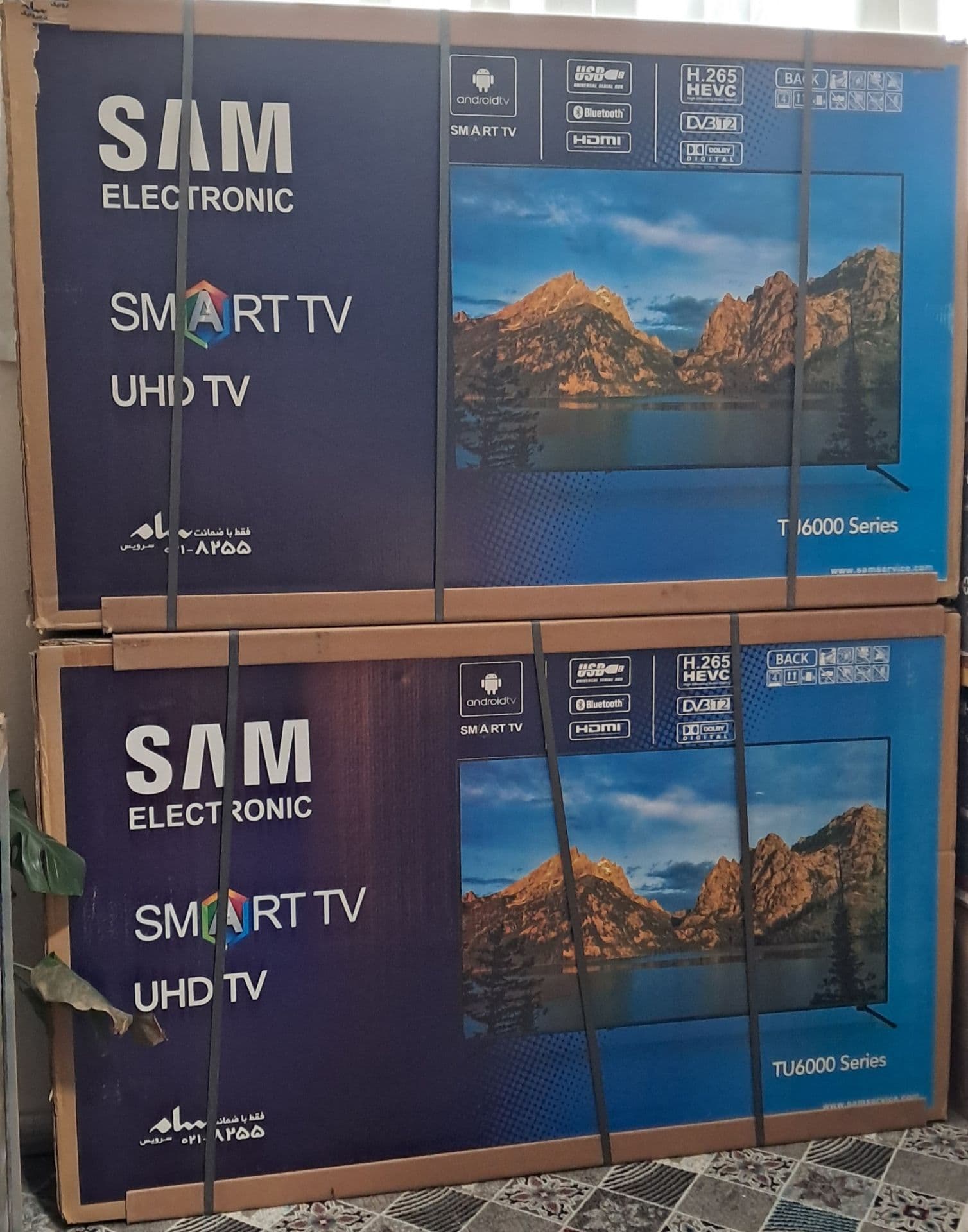 ال ای دی هوشمند سام الکترونیک مدل TU6550 سایز ۵5 اینچ LED Ultra HD 4K