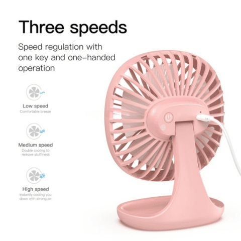 Baseus Pudding Shaped Fan CXBD-02 — تصویر ۴