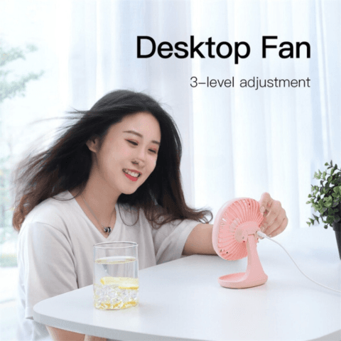 Baseus Pudding Shaped Fan CXBD-02 — تصویر ۷