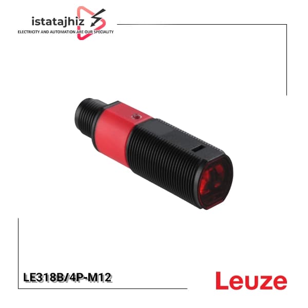 سنسور نوری LEUZE LE318B/4P‑M12 با ارزان ترین قیمت از نمایندگی فروش رسمی