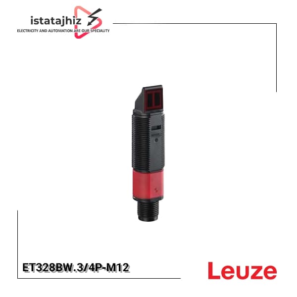 سنسور نوری LEUZE ET328BW.3/4P‑M12 با ارزان ترین قیمت از نمایندگی فروش رسمی