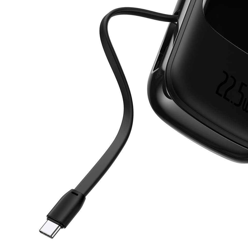 Baseus Qpow powerbank 20000mAh with Type C cable 22.5W — تصویر ۴