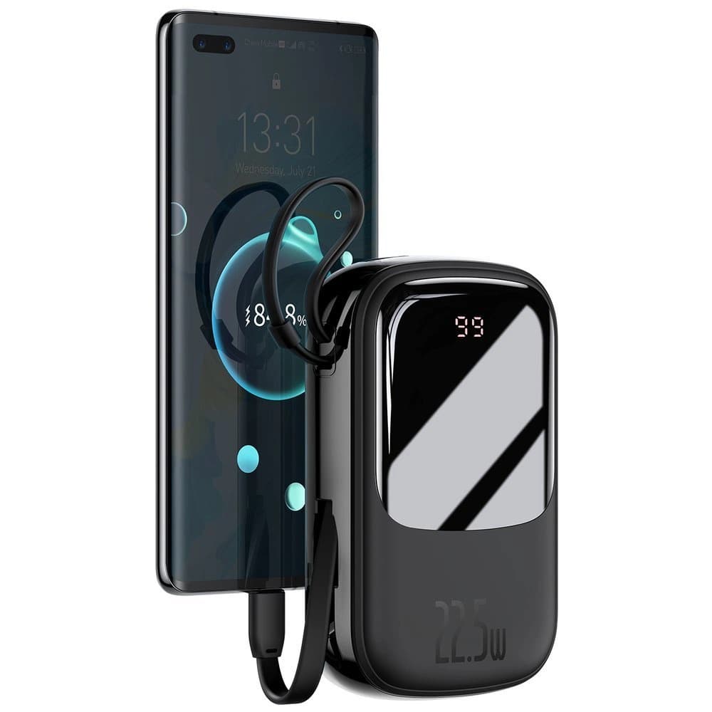 Baseus Qpow powerbank 20000mAh with Type C cable 22.5W — تصویر ۵