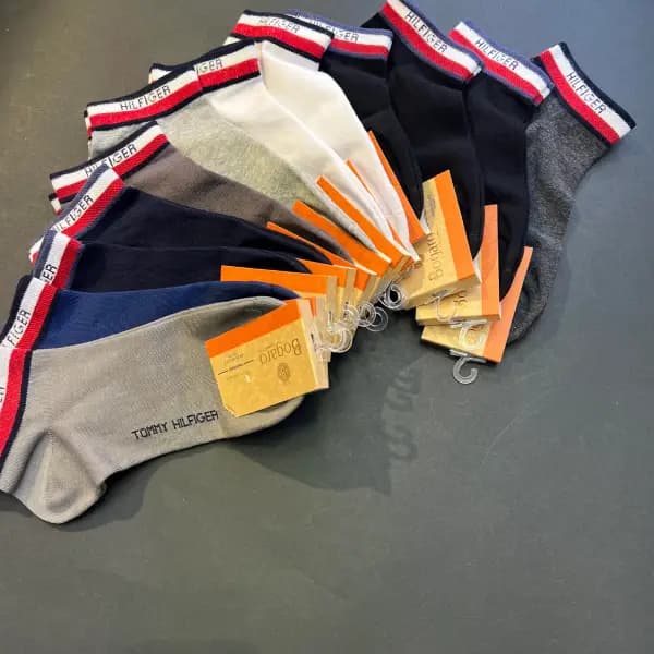 جوراب مردانه مچی HILFIGER بوگارو (6 عددی) - جی وی دی