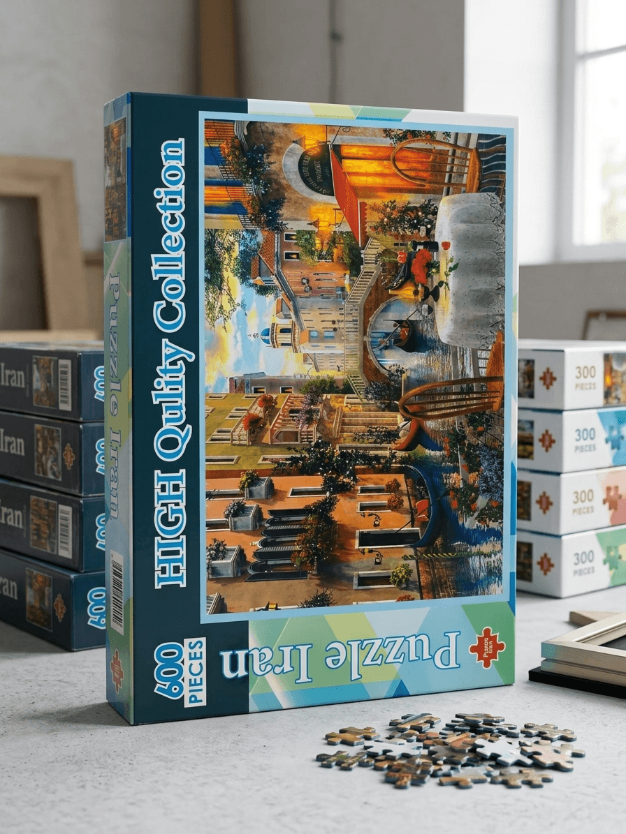 پازل 600 تکه Puzzle Iran در طرح های متفاوت | پازل ایران — تصویر ۲