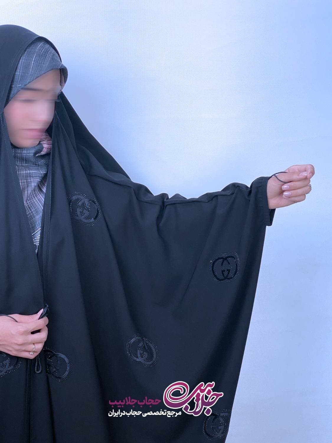 چادر جده گلدوزی گوچی | حجاب جلابیب