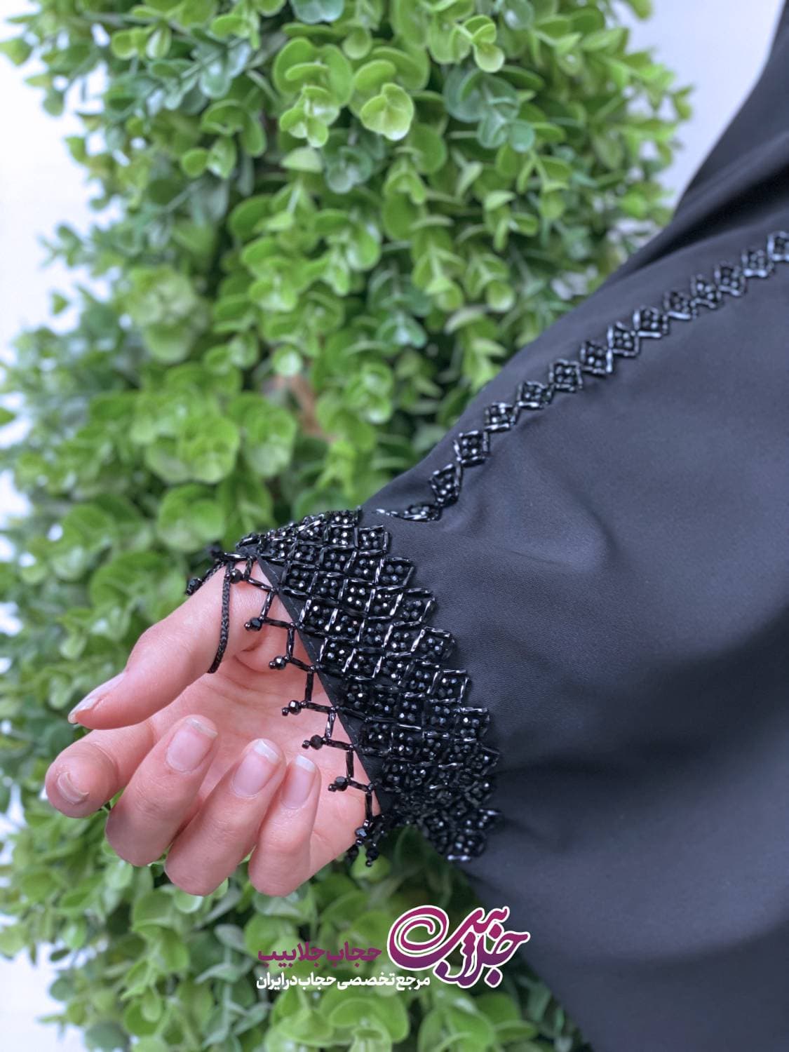 چادر سنگدوزی ماهور | حجاب جلابیب — تصویر ۳
