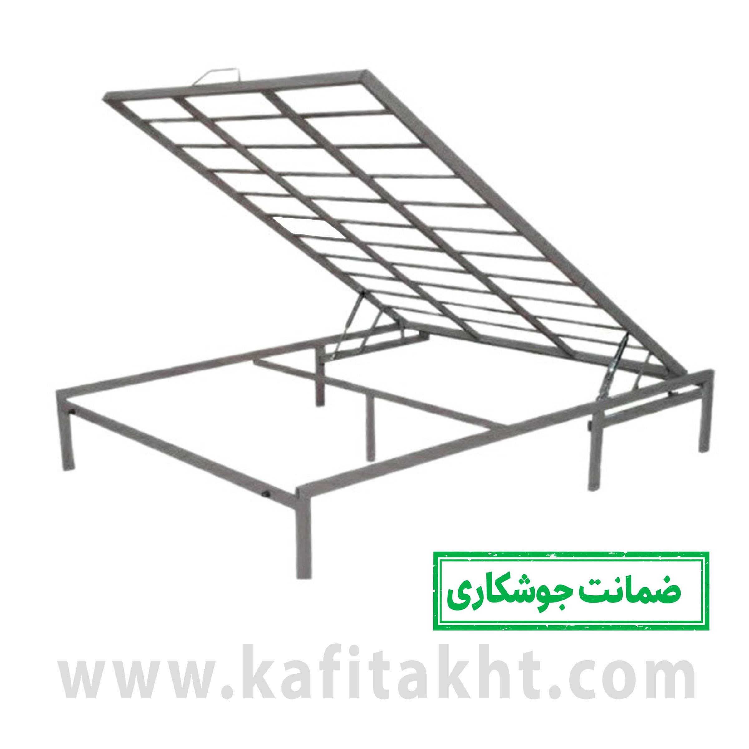 کفی تخت جکدار دو نفره 160 سایز 160*200 سانتیمتر