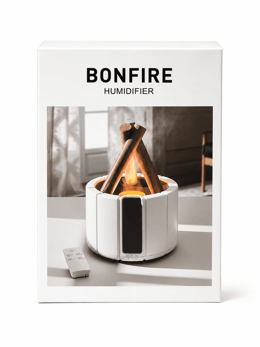 دستگاه بخور و رطوبت ساز BONFIRE طرح شعله - جانبی جنوب