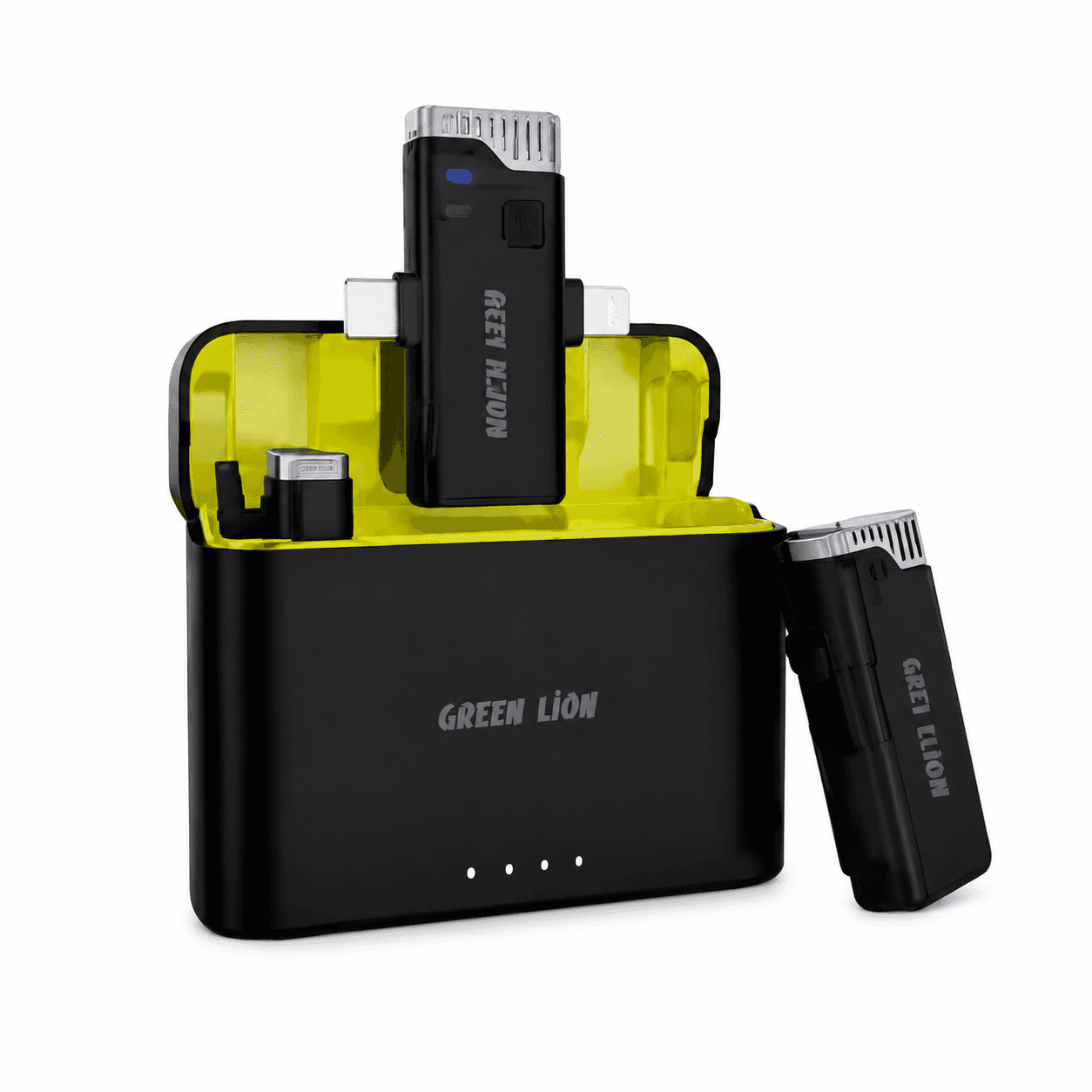 میکروفون بی‌سیم گرین لاین Green Lion Wireless Microphone 360 | میکروفون یقه‌ای حرفه‌ای - جانبی جنوب — تصویر ۲