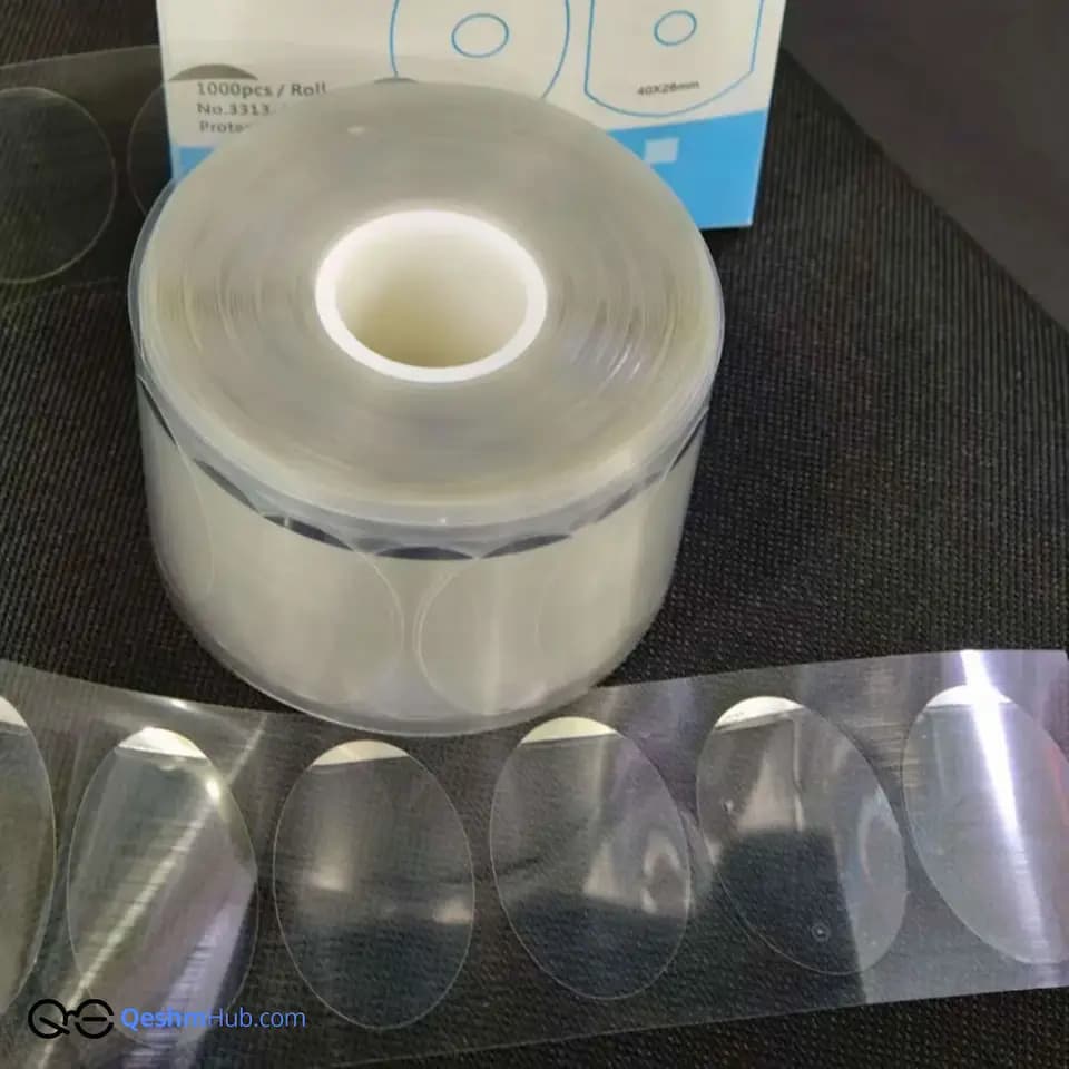 چسب هیدرو تراش عدسی | Anti Slip Pad برای تثبیت لنز در دستگاه — تصویر ۴
