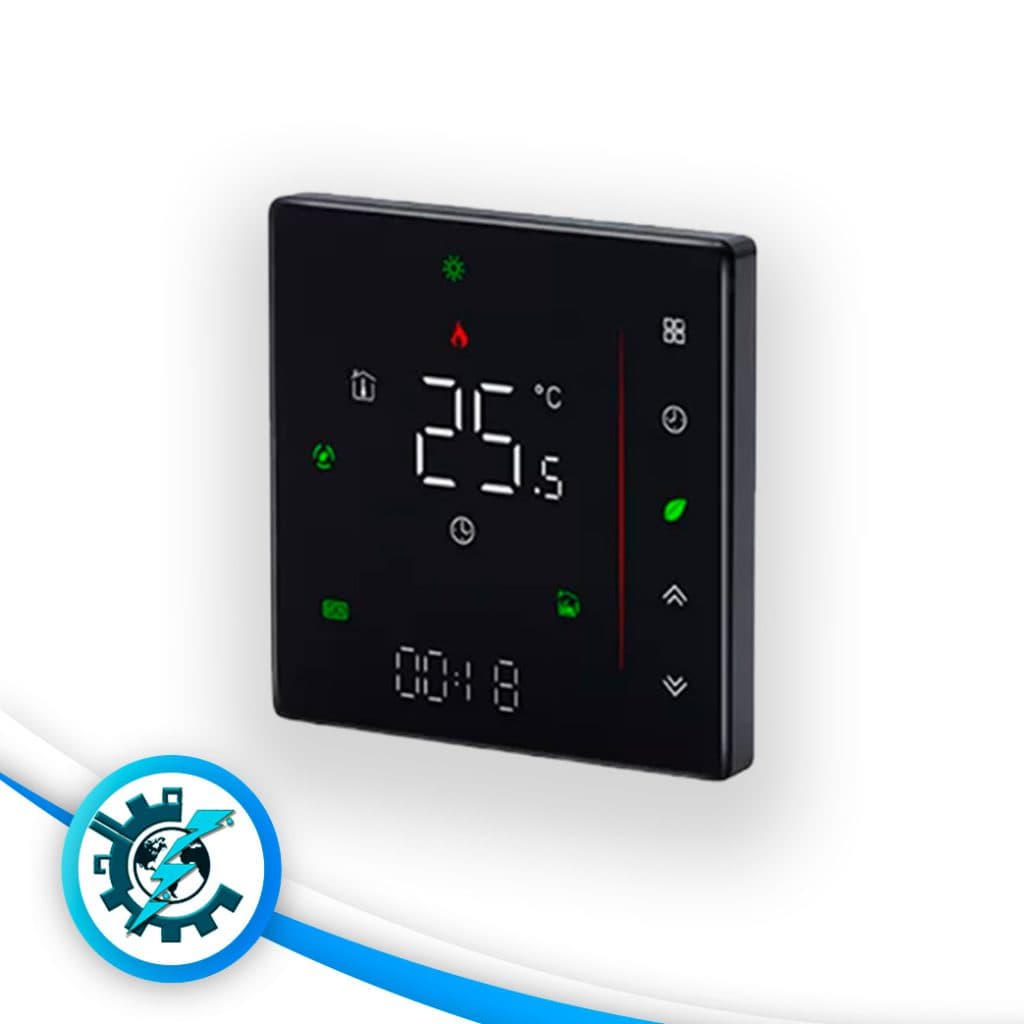 ترموستات گرمایش هوشمند تویا TUYA BAC-006 زیگبی LED — تصویر ۲