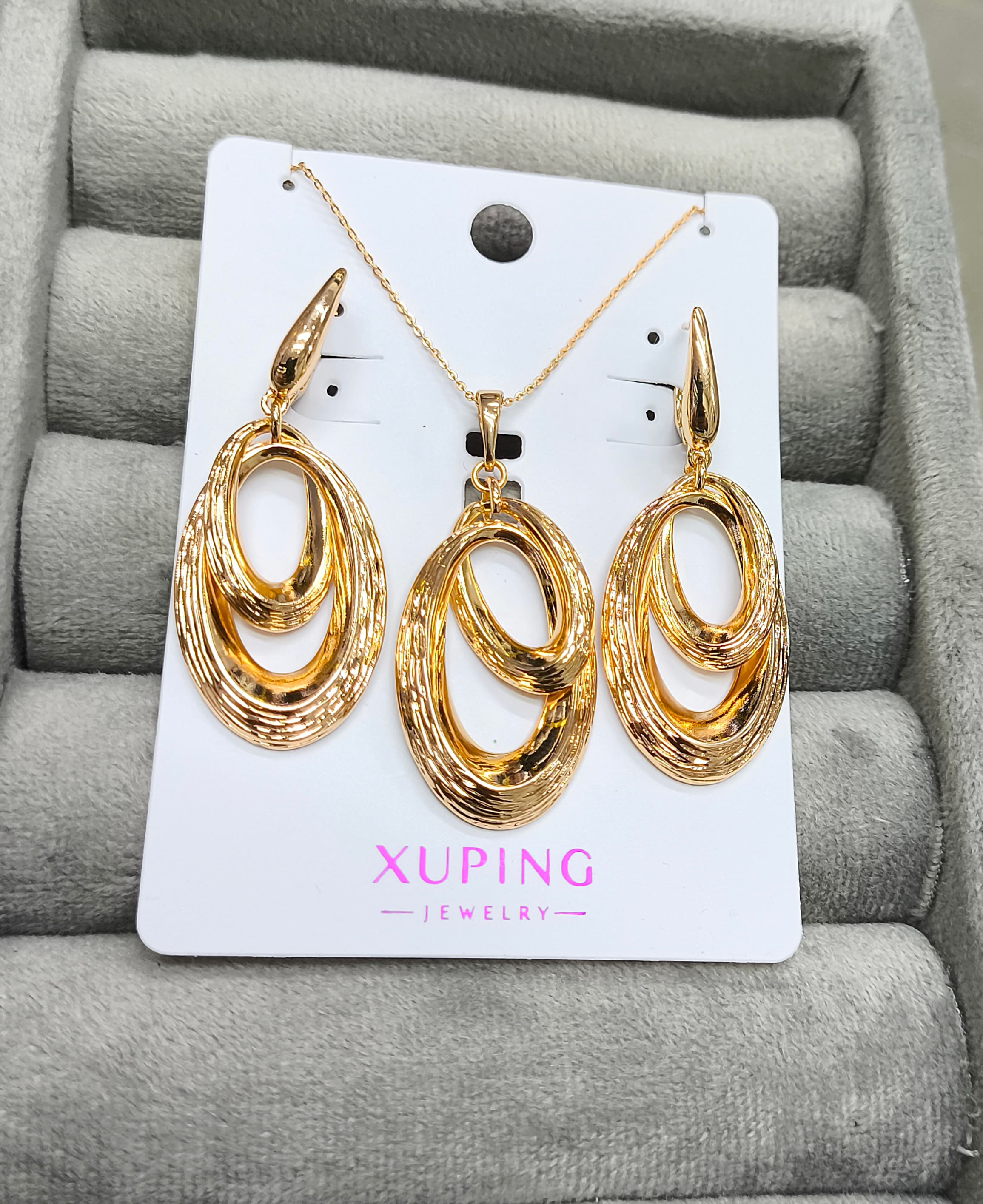 نیم ست ژوپینگ اصل تراش لوزی کد xp1283