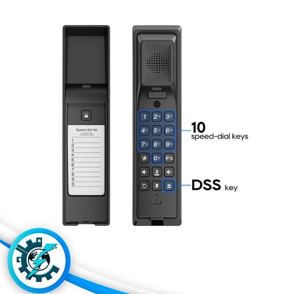 پنل گوشی آکووکس Akuvox S560 — تصویر ۳