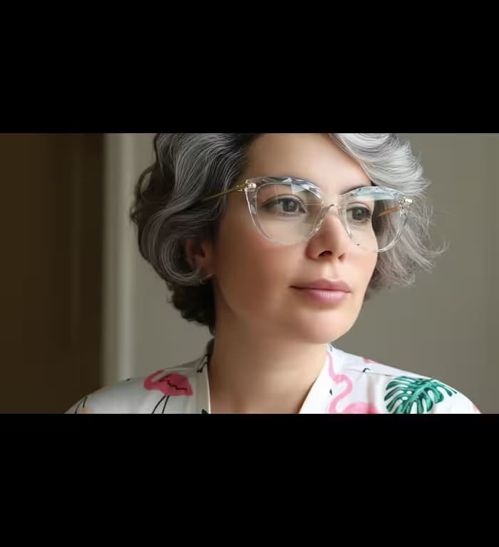 عینک بلوکات گربه ای طرح کریستالی