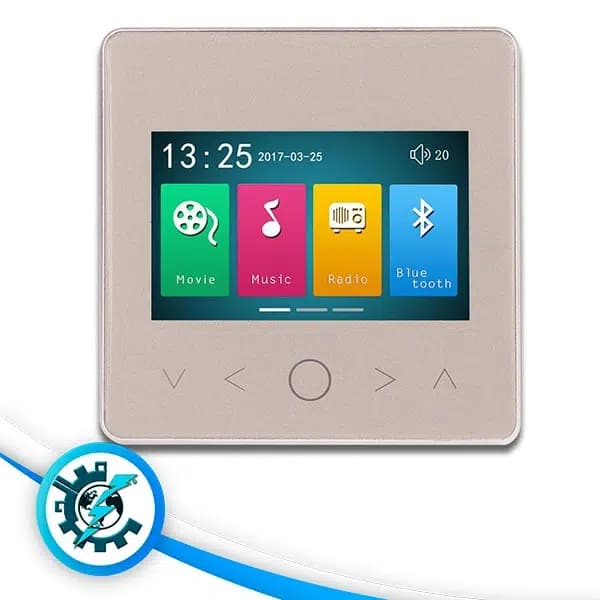آمپلی فایر لمسی دیواری 3 اینچ JX803 — تصویر ۲