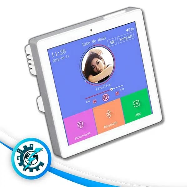 آمپلی فایر لمسی دیواری 4 اینچ JX86E — تصویر ۳