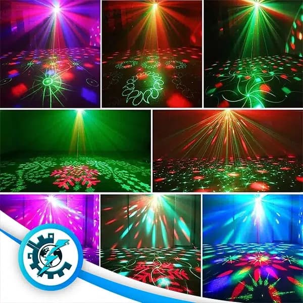 رقص نور لیزری سه بعدی روکار — تصویر ۷