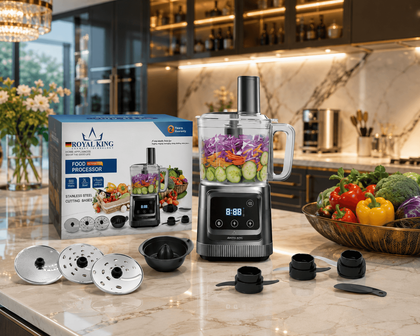 غذاساز رویال کینگ مدل ROSHA-1707