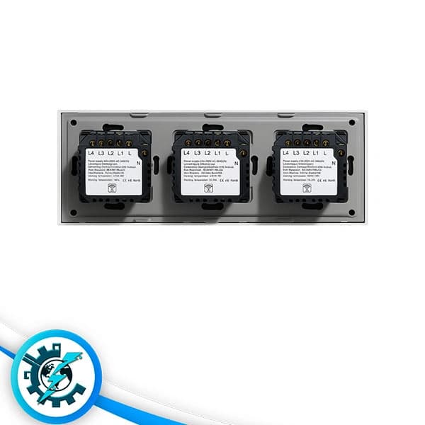 کلید 12 پل هوشمند تویا TUYA وایفای (لمسی) — تصویر ۳