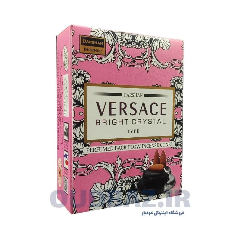 عود آبشاری ورساچه برایت کریستال برند دارشان VERSACE BRIGHT CRYSTAL — تصویر ۲