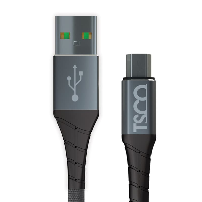 کابل تبدیل USB به MicroUSB تسکو مدل TC A191 طول 1 متر - جانبی تول