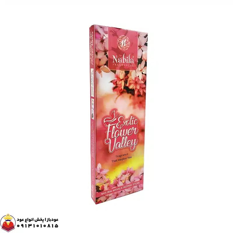 عود دست‌ساز اگزوتیک فلاور ولی Exotic Flower Valley برند نابیلا