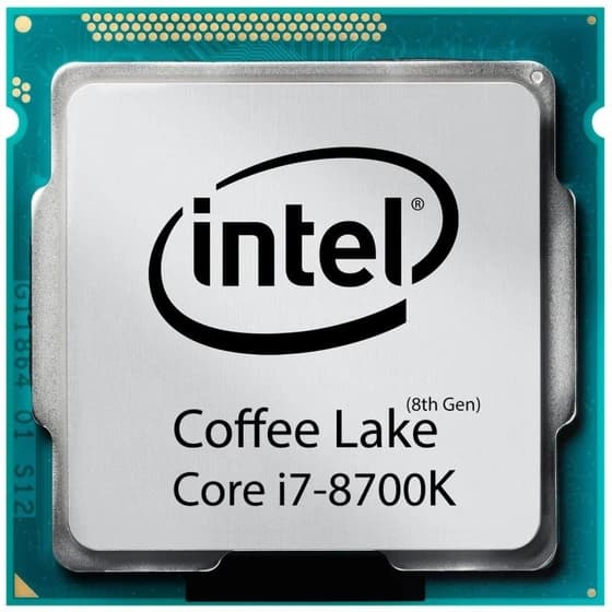پردازنده اینتل استوک CPU INTEL Core i7-8700K Coffee Lake — تصویر ۲