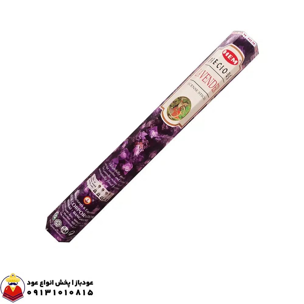 عود شاخه‌ای اسطوخودوس LAVENDER لوندر برند هم HEM — تصویر ۲