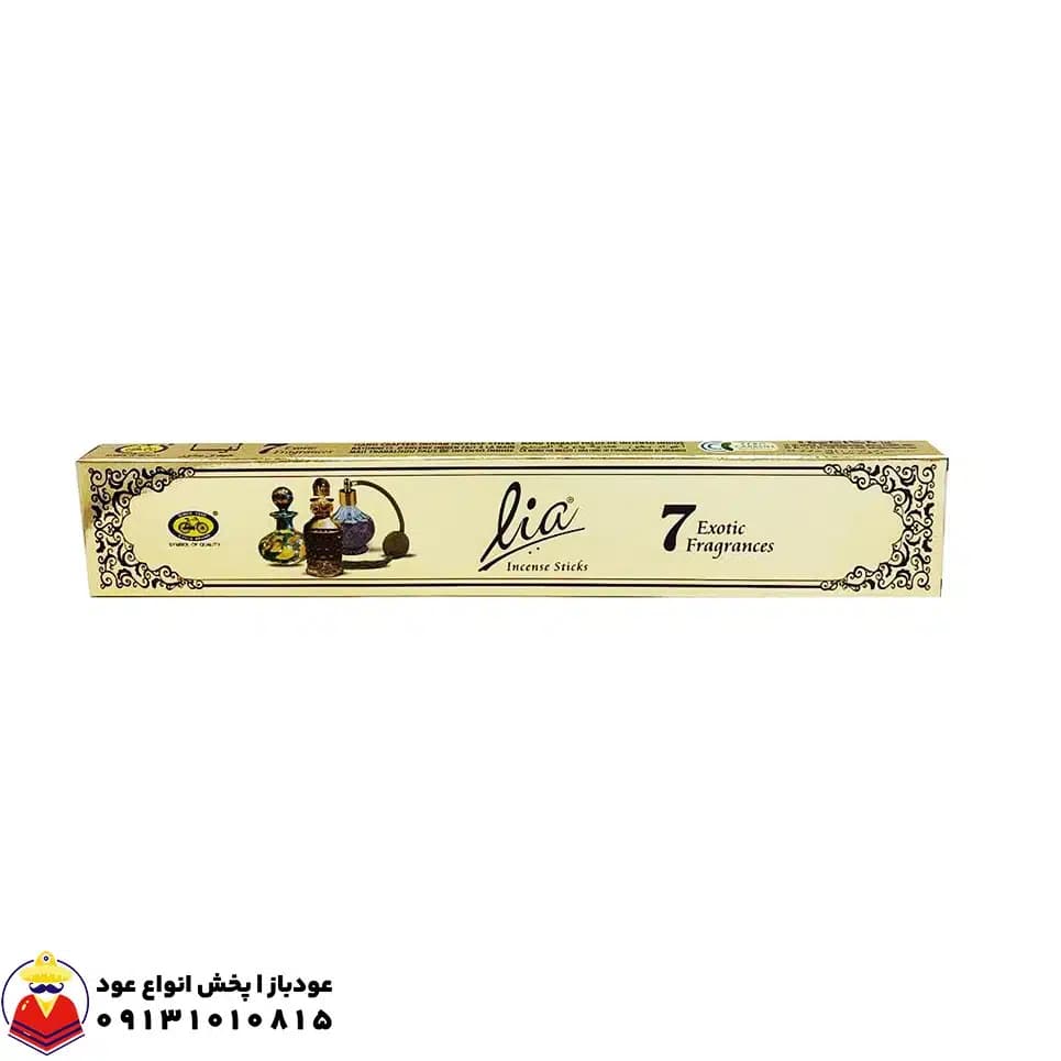 عود شاخه‌ای لیا Lia ادکلنی اصلی (هفت رایحه ادکلنی در بسته) برند سایکل CYCLE