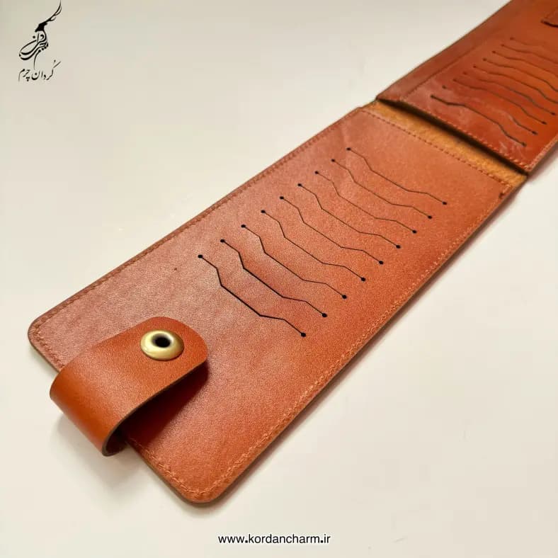 کیف چرمی دسته چک — تصویر ۳