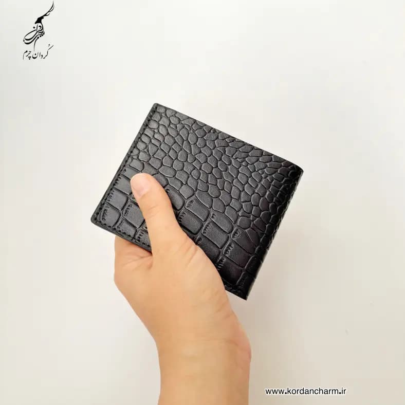 ست چرم مردانه کیف جیبی و کمربند پریما — تصویر ۳