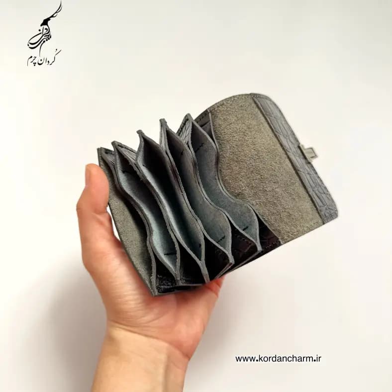 ست چرم مردانه اشکانی طرح پریما — تصویر ۸