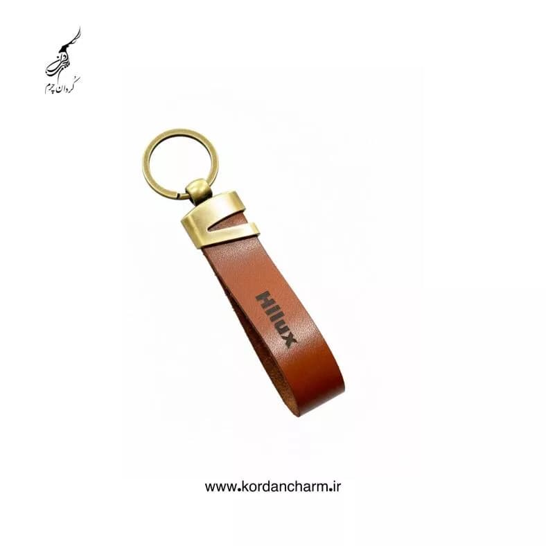 سرسویچی چرمی حکاکی مدل ماشین — تصویر ۲