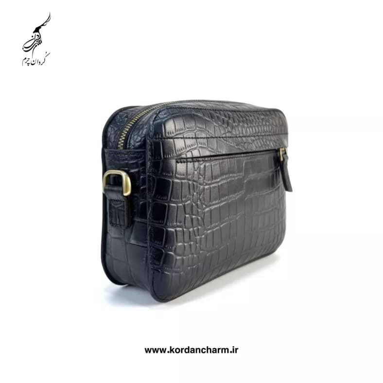 کیف دستی مردانه چرم مدل ماکان طرح پریما