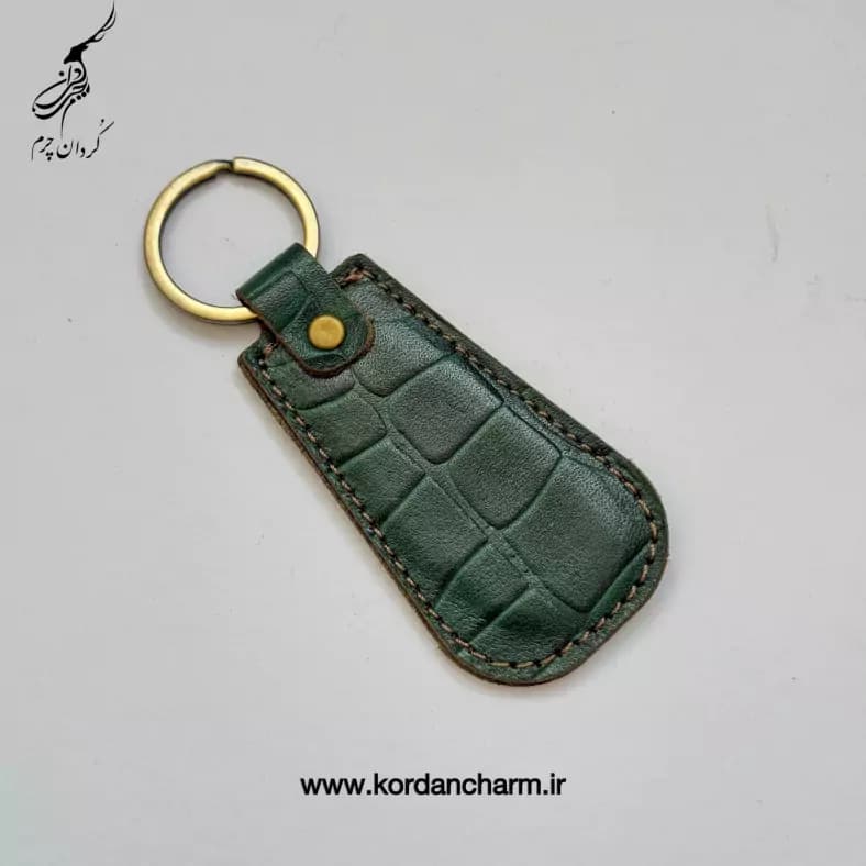 دسته کلیدچرم مدل اشکی طرح پریما — تصویر ۷