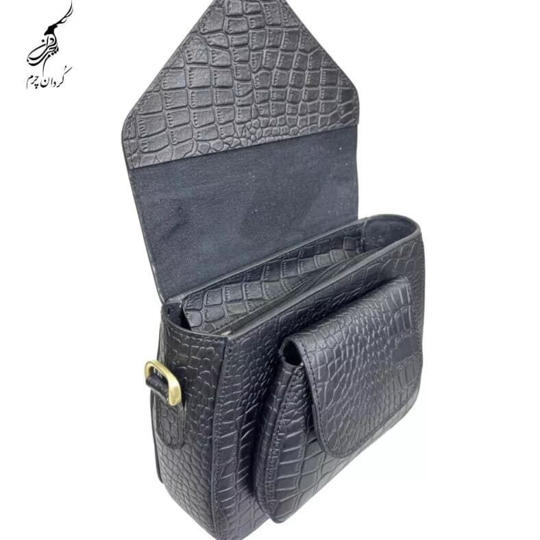 کیف دوشی زنانه مدل نگارین طرح پریما — تصویر ۳
